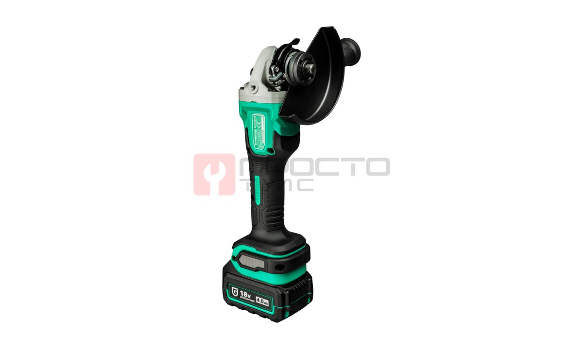  GARWIN PRO PBB100-1251 Шлифмашина аккумуляторная угловая BL 18В, 125 мм (0)