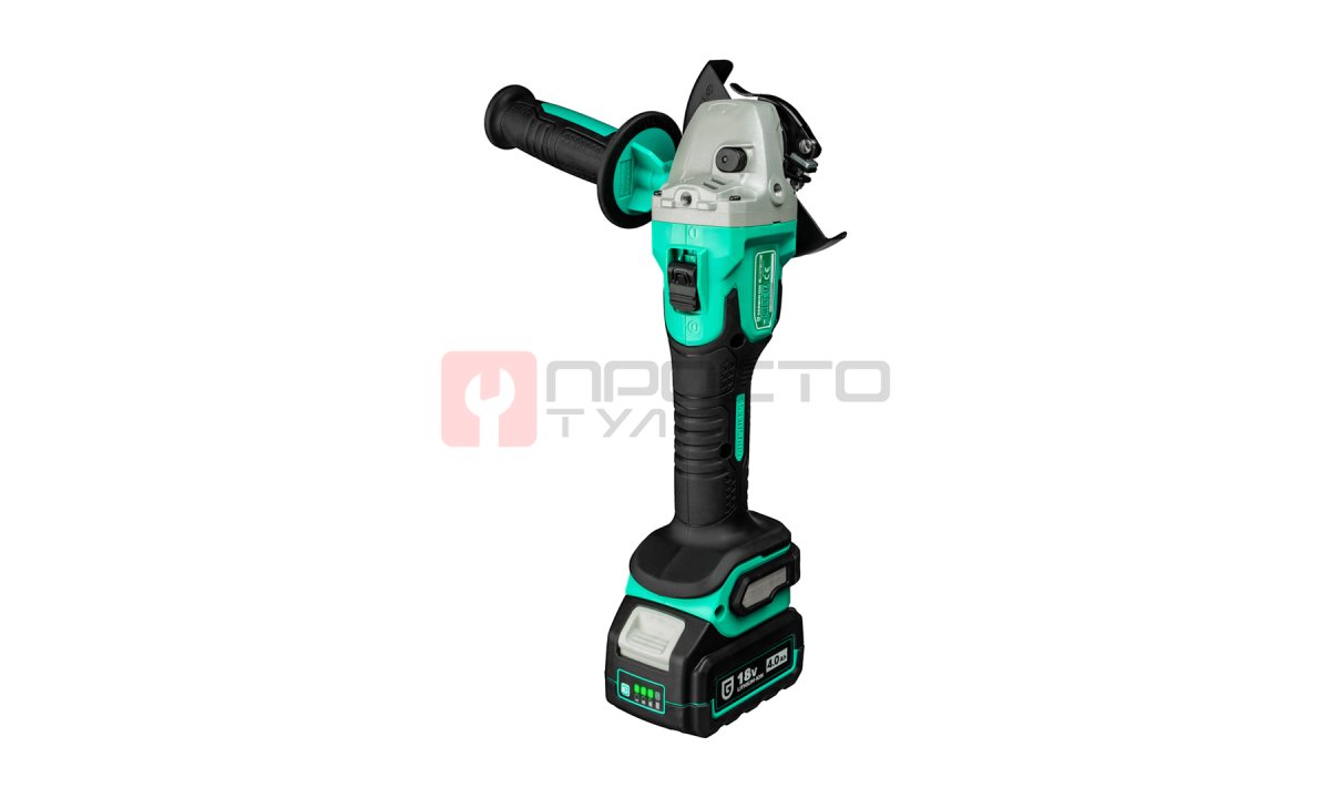  GARWIN PRO PBB100-1251 Шлифмашина аккумуляторная угловая BL 18В, 125 мм (1)