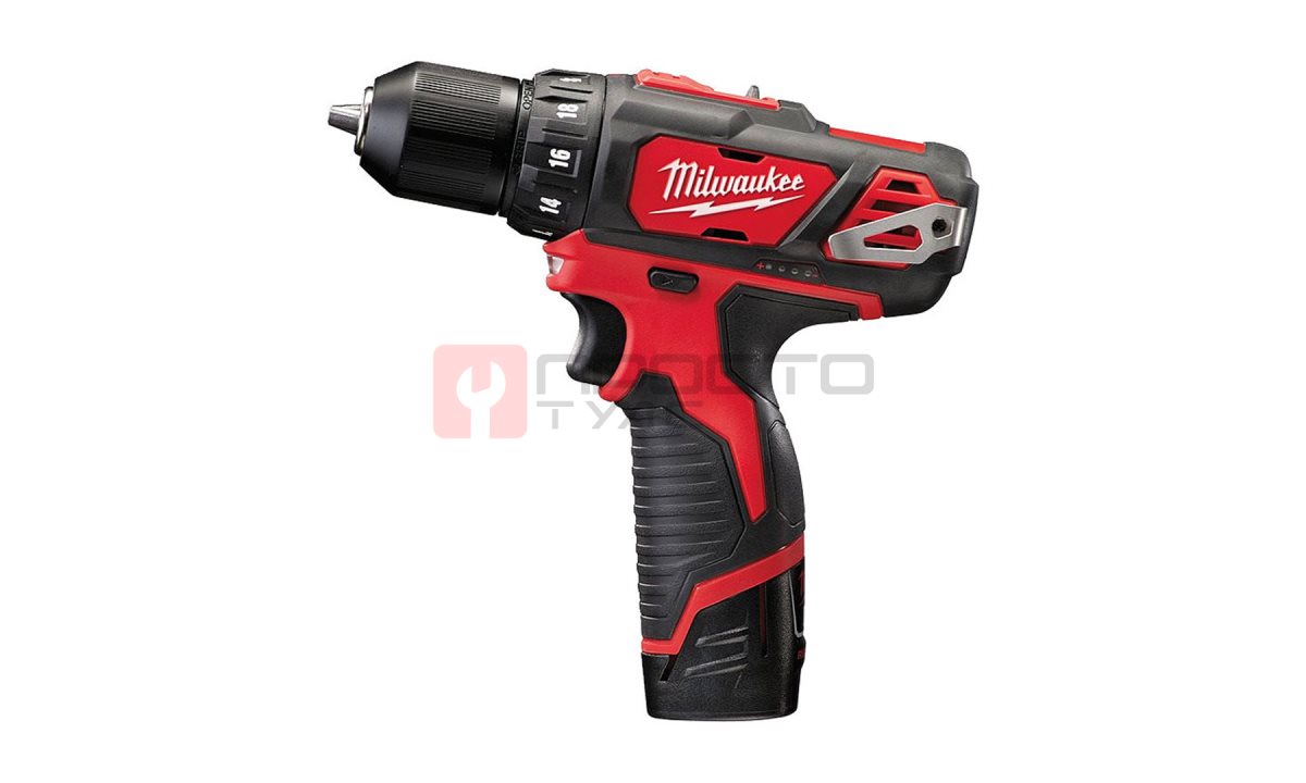  Аккумуляторная дрель-шуруповерт M12 BDD-202С, Milwaukee, 4933441915 (0)