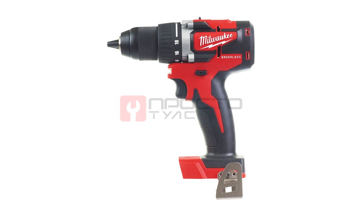  Бесщеточная дрель шуруповерт, Milwaukee, M18CBLDD-0, 4933464316 (0)