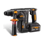 RUNTEC RT-EH850 Перфоратор аккумуляторный RUNTEC PRO 2.9Дж, 20В, 2*4Ач, 850Вт фото