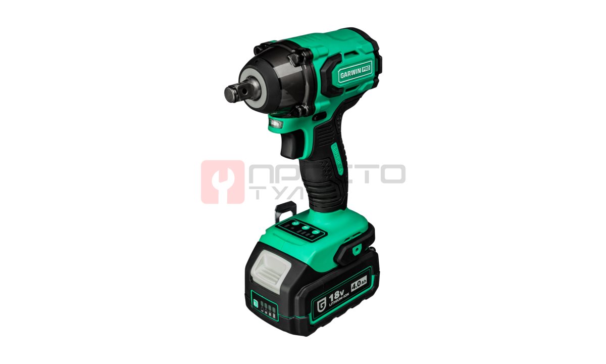  GARWIN PRO PBA102-0330 Гайковерт ударный аккумуляторный BL 18В 1/2