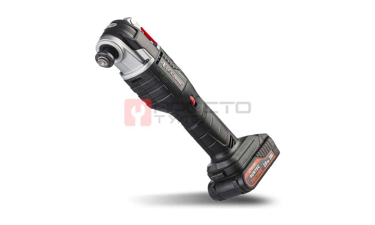  RUNTEC RT-MT400T Реноватор аккумуляторный RUNTEC TECHNIC 20В, 2*2Ач, 400Вт (0)