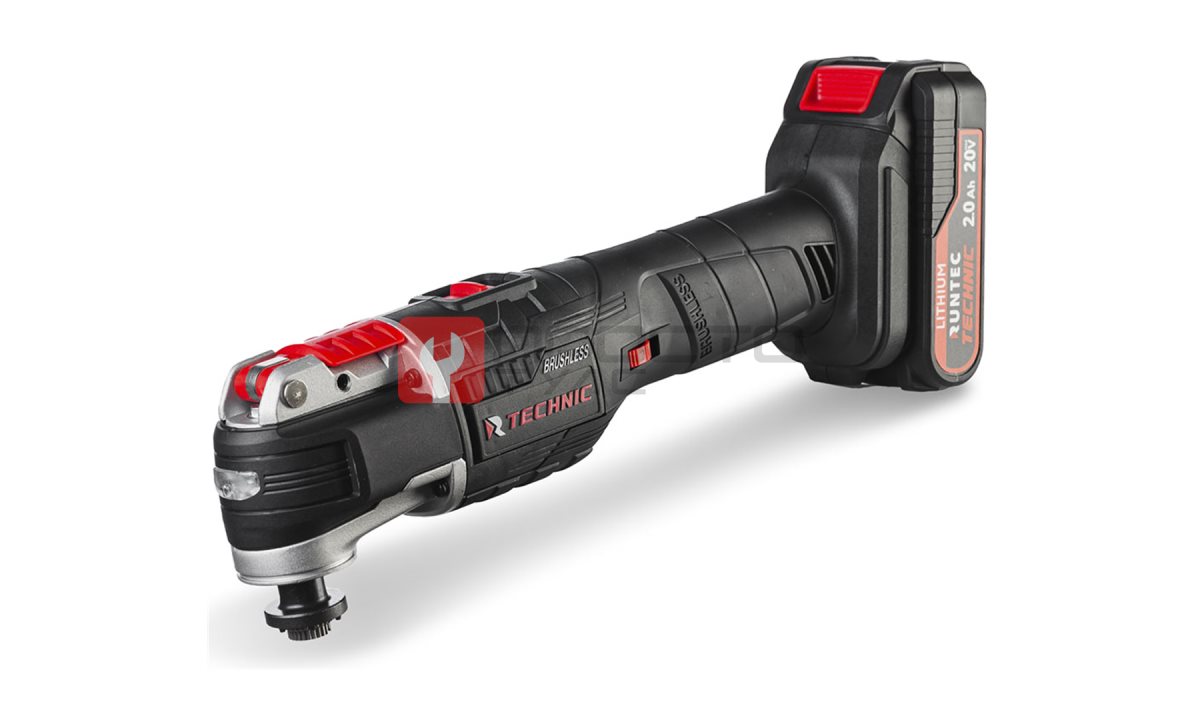  RUNTEC RT-MT400T Реноватор аккумуляторный RUNTEC TECHNIC 20В, 2*2Ач, 400Вт (1)