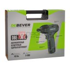  DBE-7361C Винтоверт аккумуляторный DeBever бесщеточный, ударный, шестигранник 1/4