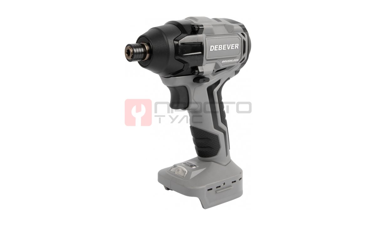  DBE-7462C Винтоверт аккумуляторный DeBever бесщеточный, ударный, шестигранник 1/4