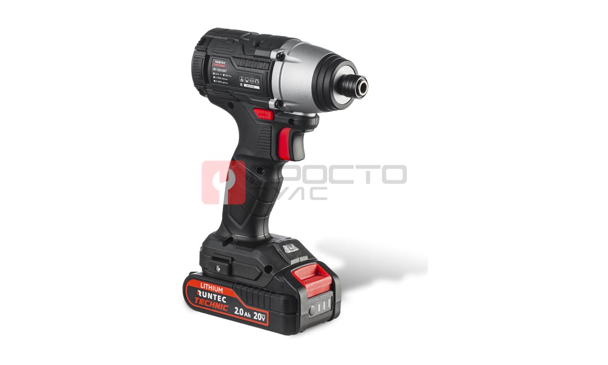  RUNTEC RT-ED150T Винтоверт ударный аккумуляторный RUNTEC TECHNIC 1/4