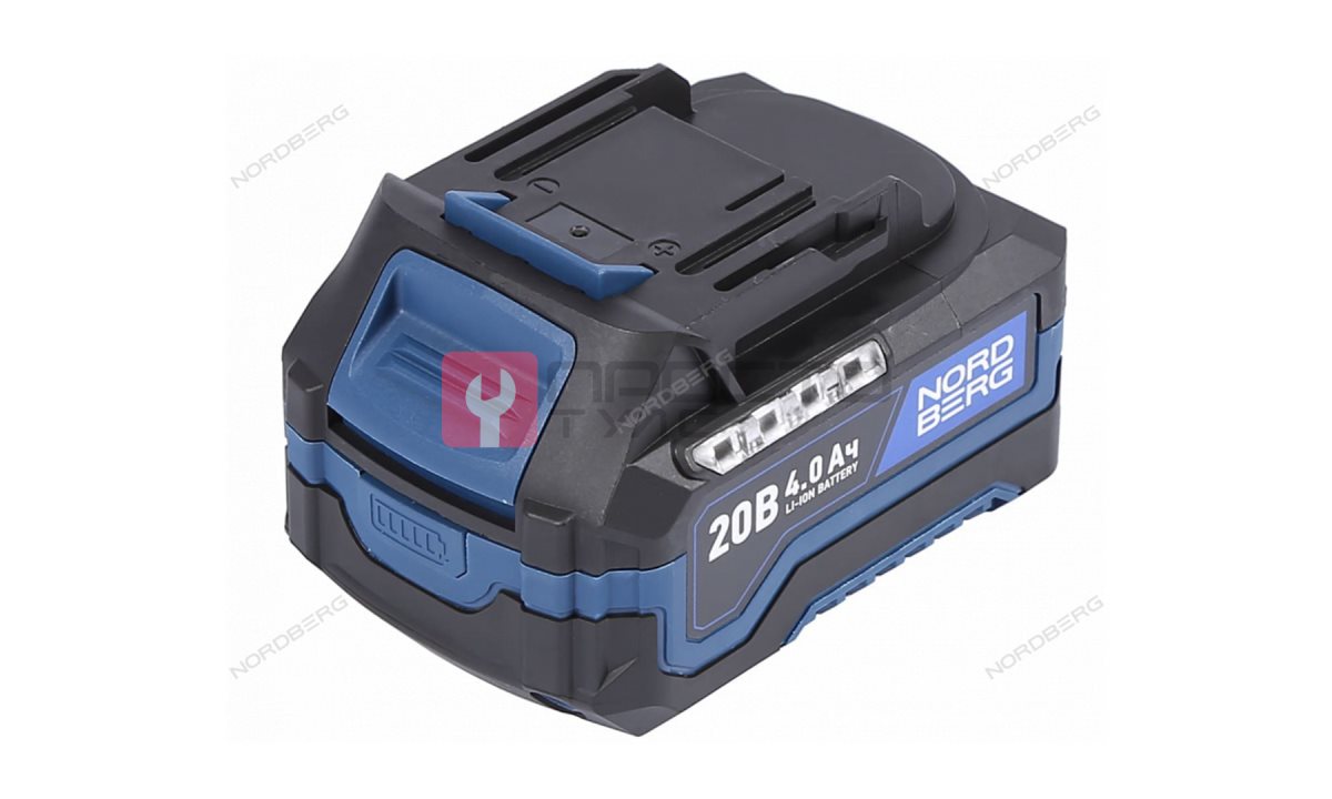  Аккумулятор Li-ion, 20 В, 4 А·ч NORDBERG NE9005 (0)
