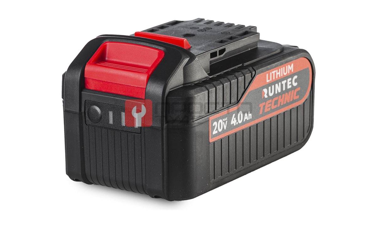  RUNTEC RT-LB24T Батарея аккумуляторная RUNTEC TECHNIC 20В, 4Ач (1)