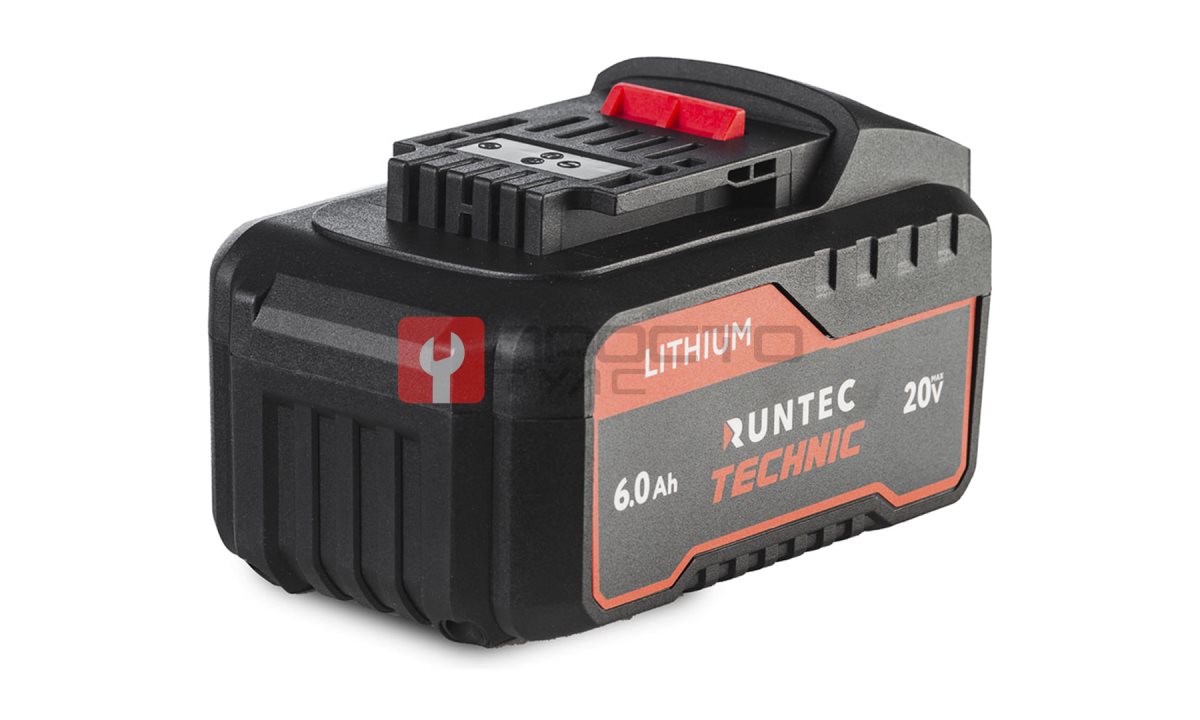  RUNTEC RT-LB26T Батарея аккумуляторная RUNTEC TECHNIC 20В, 6Ач (1)