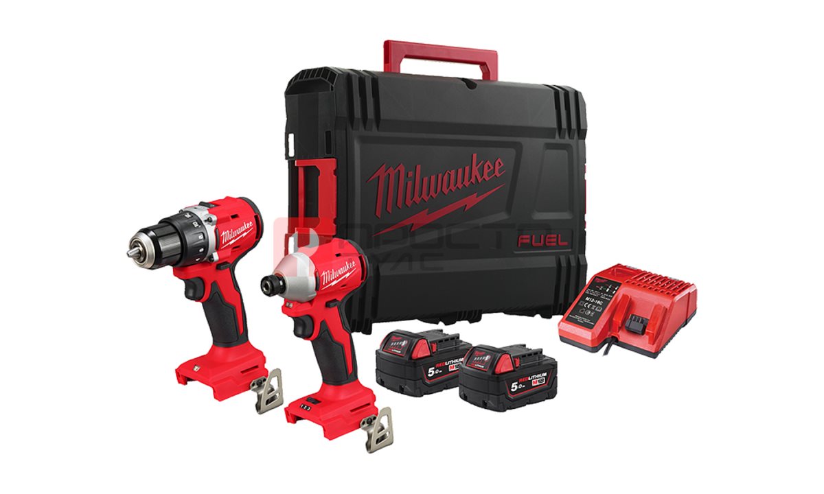  Набор инструментов, Milwaukee, M18 BLCPP2B-502C, 4933492837 (0)