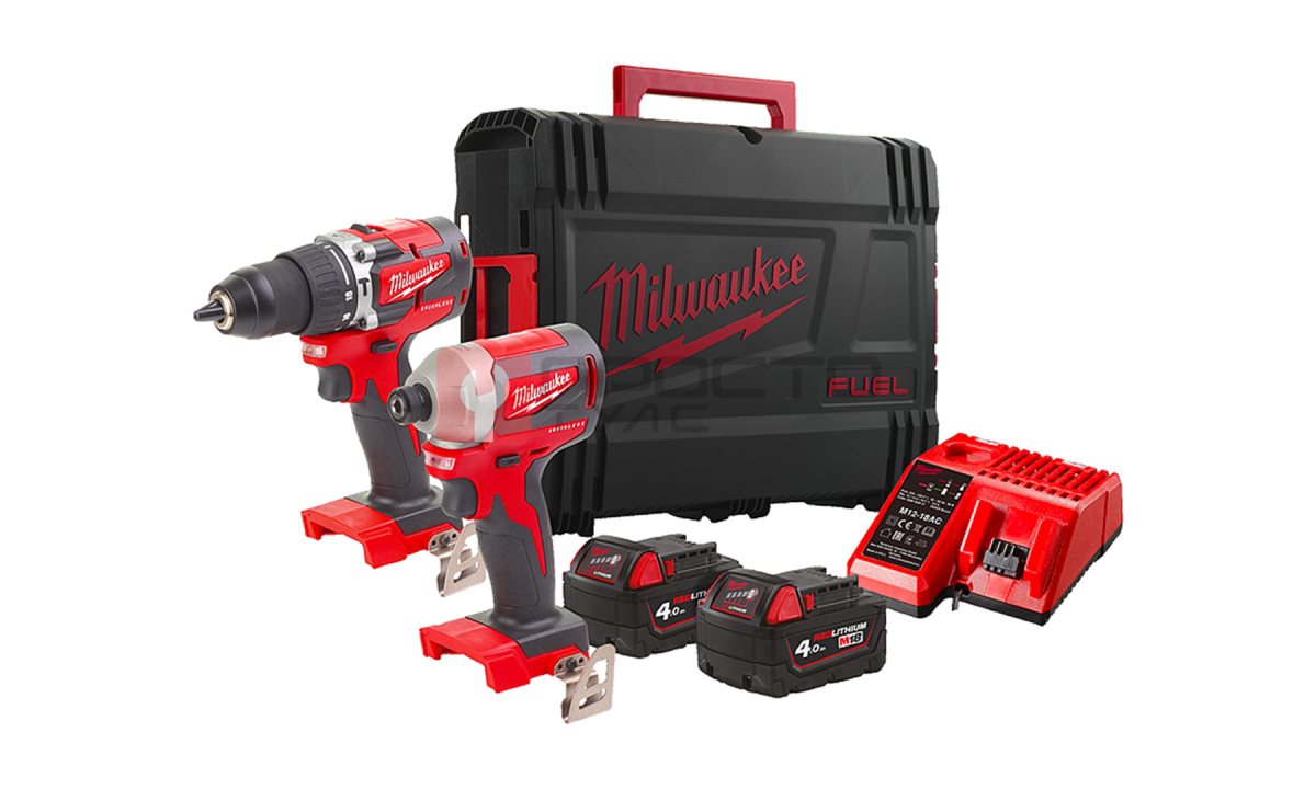 Набор инструментов, Milwaukee, M18 CBLPP2A-402C, 4933464536 (0)