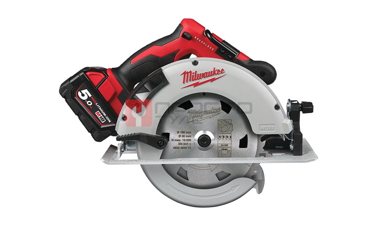  Аккумуляторная циркулярная пила, Milwaukee, M18 BLCS66-502X, 4933464590 (0)