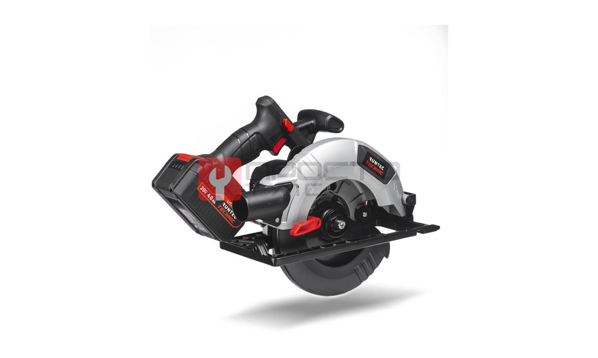  RUNTEC RT-CS1000T Пила циркулярная аккумуляторная RUNTEC TECHNIC 190*30 мм, 20В, 2*4Ач, 1000Вт (1)