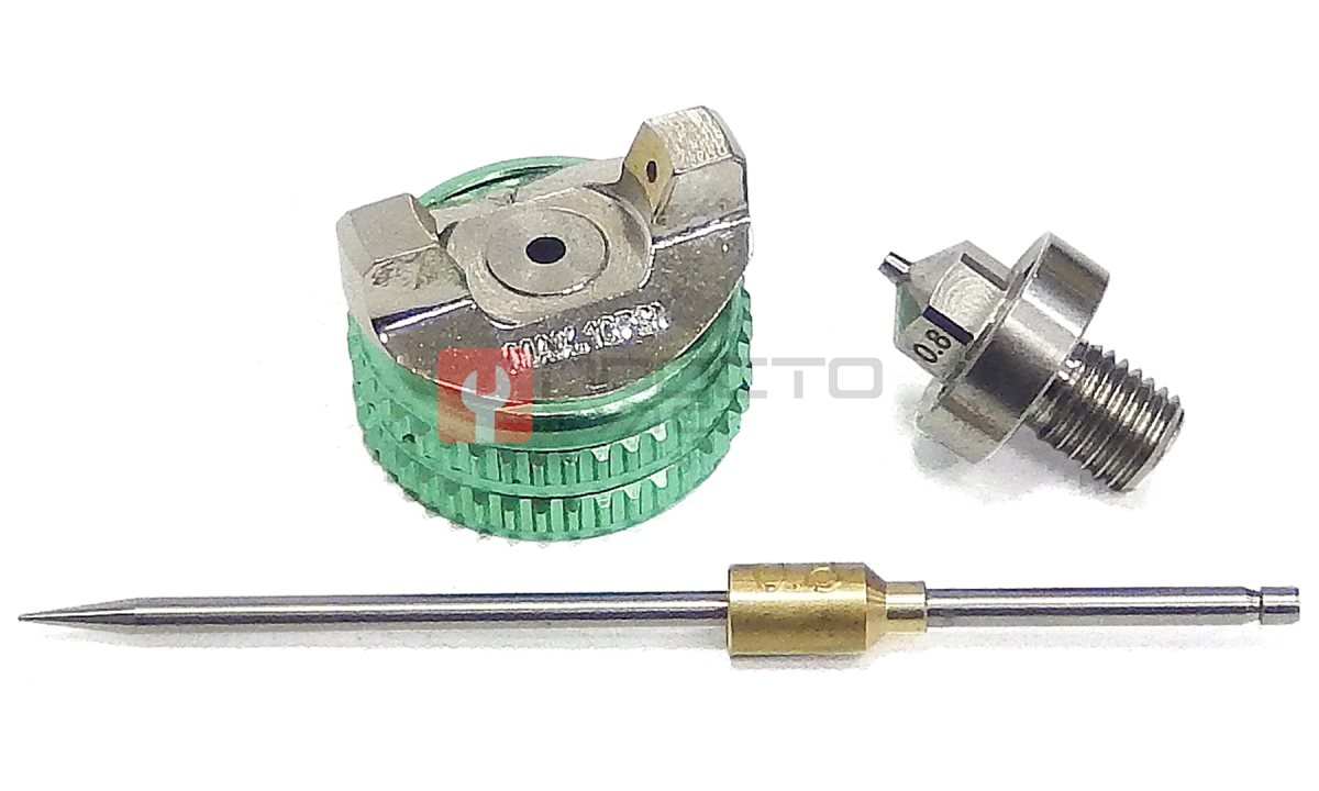  Licota PAB-30002-NK Сменный комплект дюз (головка,сопло,игла),0,8 мм для PAB-30002 (0)