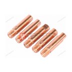  Сварочный наконечник для горелки MIG/MAG E-CU, M6x25, 0.8 мм, 5 шт. NORDBERG WMI-N08 мни (0)