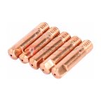  Сварочный наконечник для горелки MIG/MAG E-CU, M6x25, 0.8 мм, 5 шт. NORDBERG WMI-N08 мни (1)