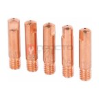  Сварочный наконечник для горелки MIG/MAG E-CU, M6x25, 0.8 мм, 5 шт. NORDBERG WMI-N08 (2)