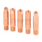  Сварочный наконечник для горелки MIG/MAG E-CU, M6x25, 1 мм, 5 шт. NORDBERG WMI-N10 (2)