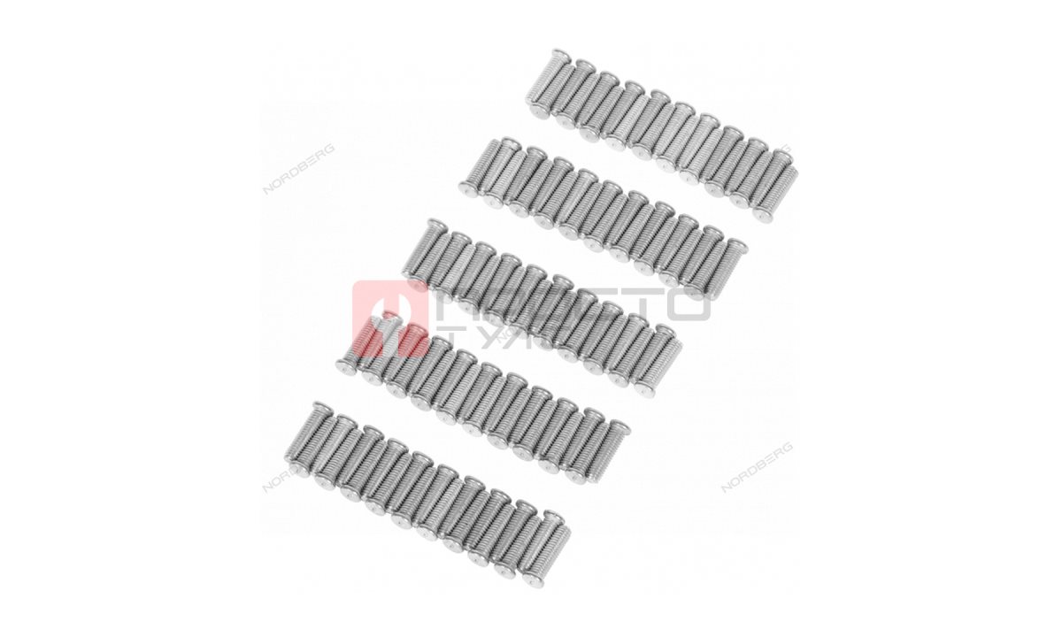  Болт алюминиевый для сварки, M4х16,100 шт. NORDBERG FA016(M4) (0)