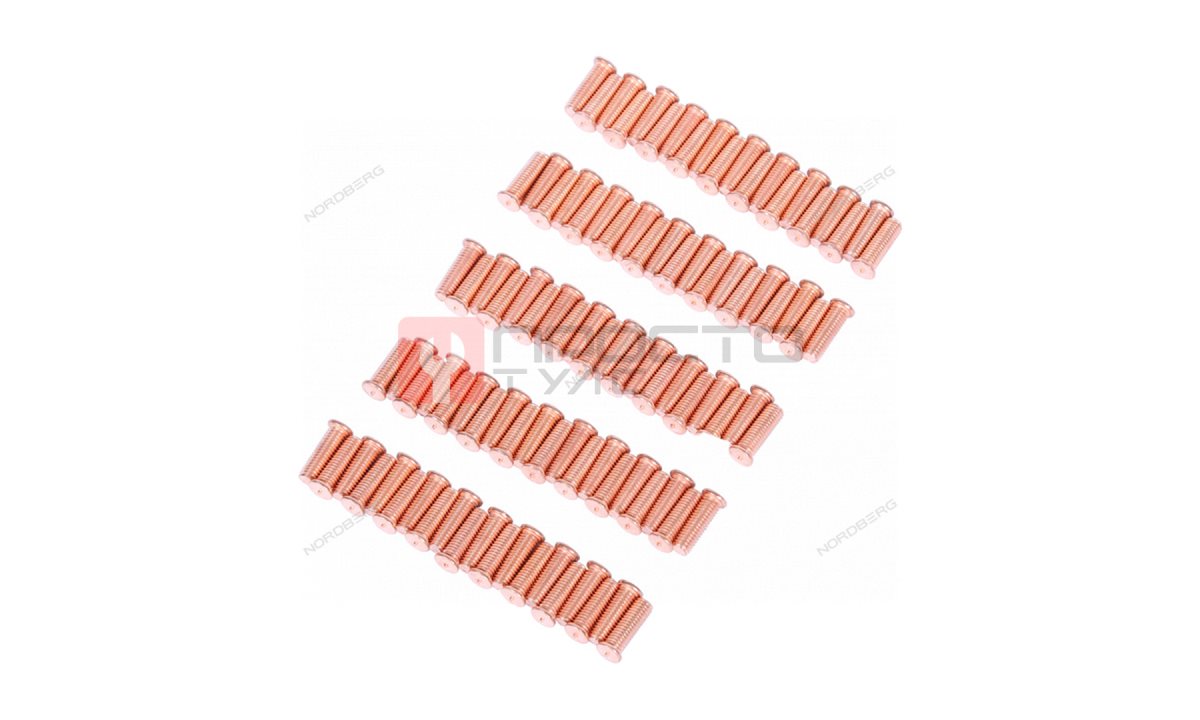  Болт омедненный для сварки, M5х16, 100 шт. NORDBERG F016(M5) (0)