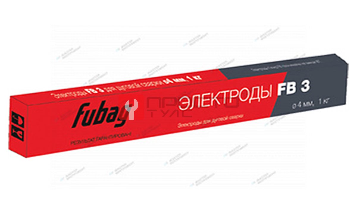 Электрод сварочный с рутиловым покрытием Fubag FB 3 D4.0 мм (0)