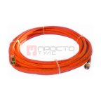  Газовый шланг с разъемами 1/4G + 3/8G 3м Fubag 38007 мни (0)