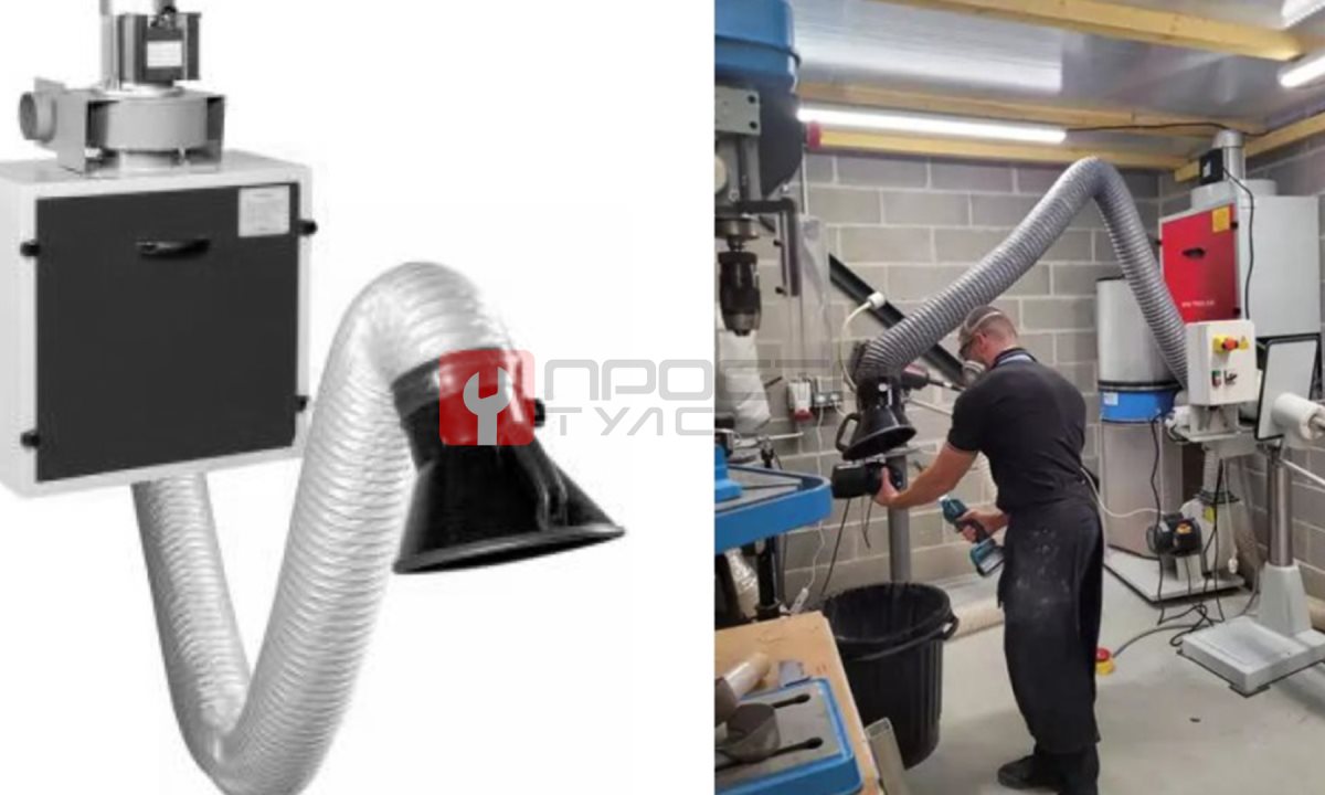  Установка для вытяжки сварочного дыма Dekar WFE-1400 (0)