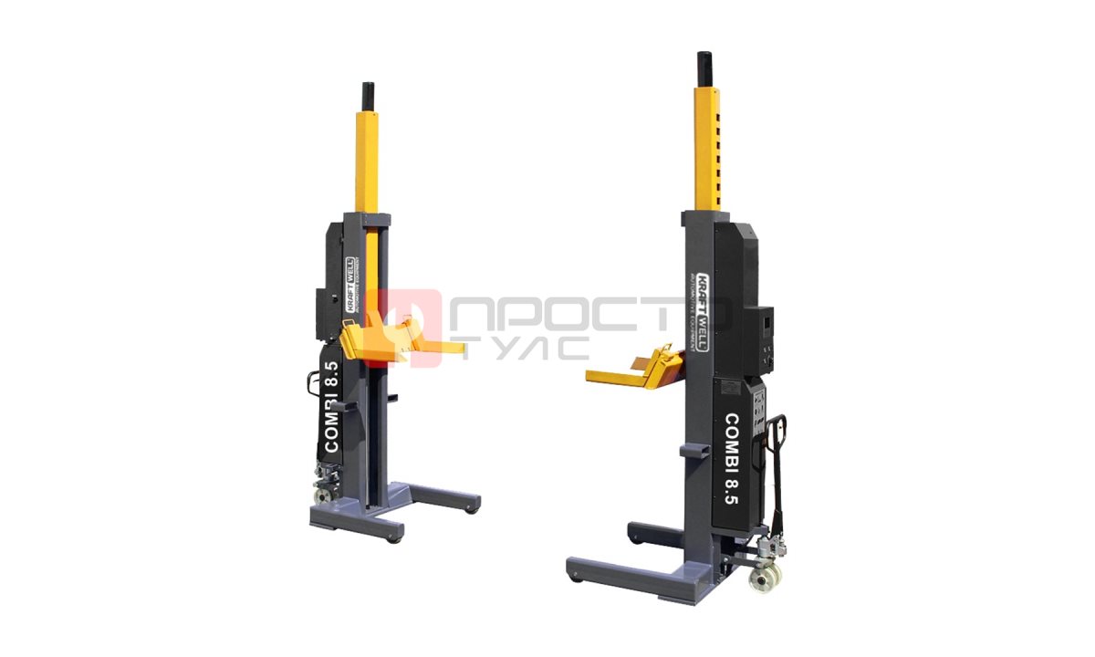  KraftWell COMBI8.5/2 Колонны подкатные г/п 2х8,5 т. электрогидравлические беспроводные (0)