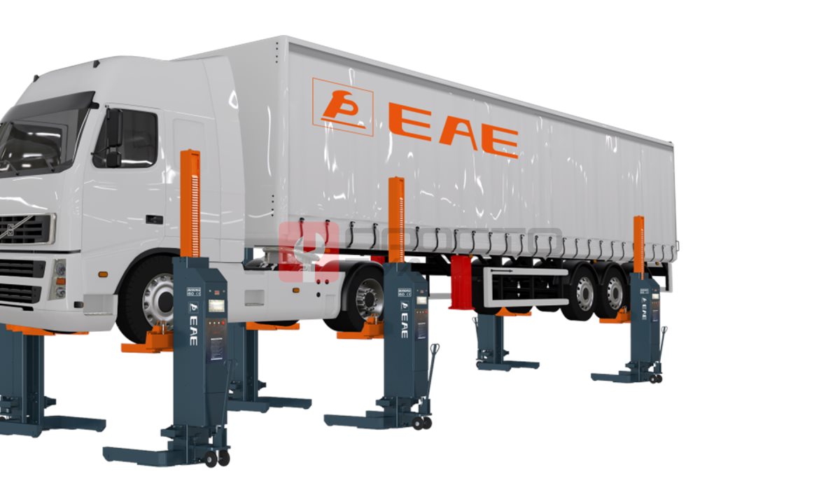  Комплект подкатных колонн Everlift EE-HDM86 (6шт по 8т.). Беcпроводные. (0)