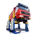  FC55W-4 Комплект беспроводных подкатных колонн для грузовых автомобилей, г/п 5.5 т. (4шт) мни (0)