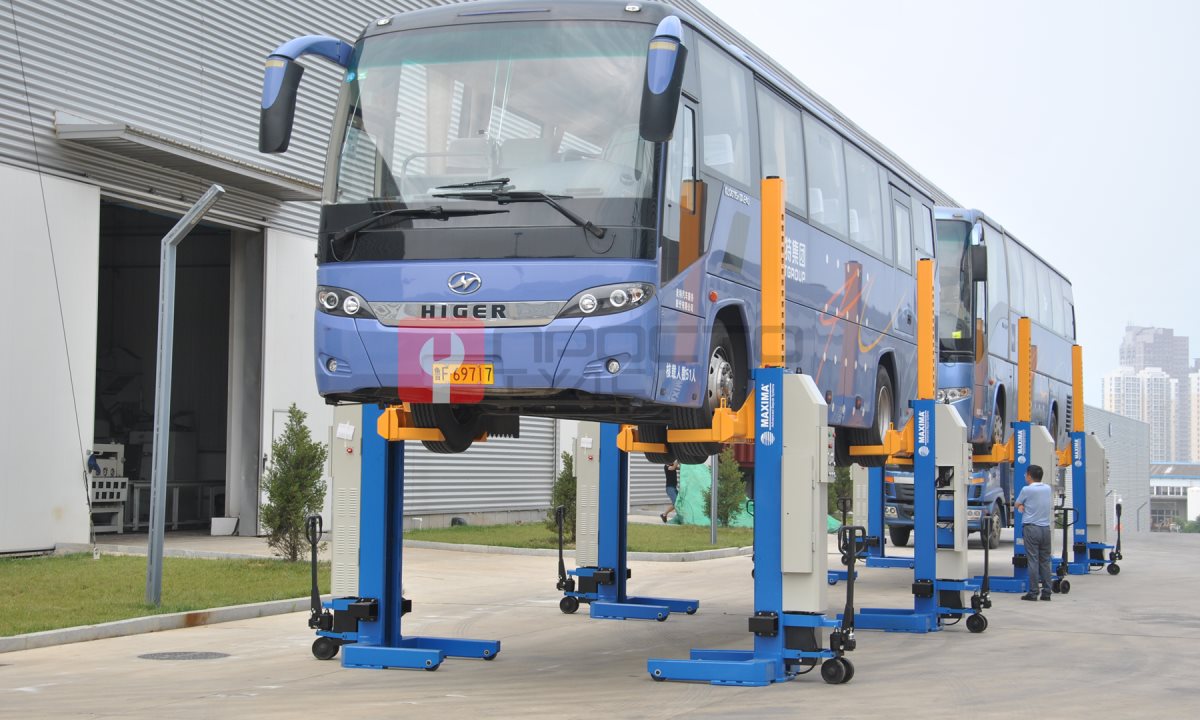  FC75W-4 Комплект беспроводных подкатных колонн для грузовых автомобилей, г/п 7.5 т. (4шт) (1)