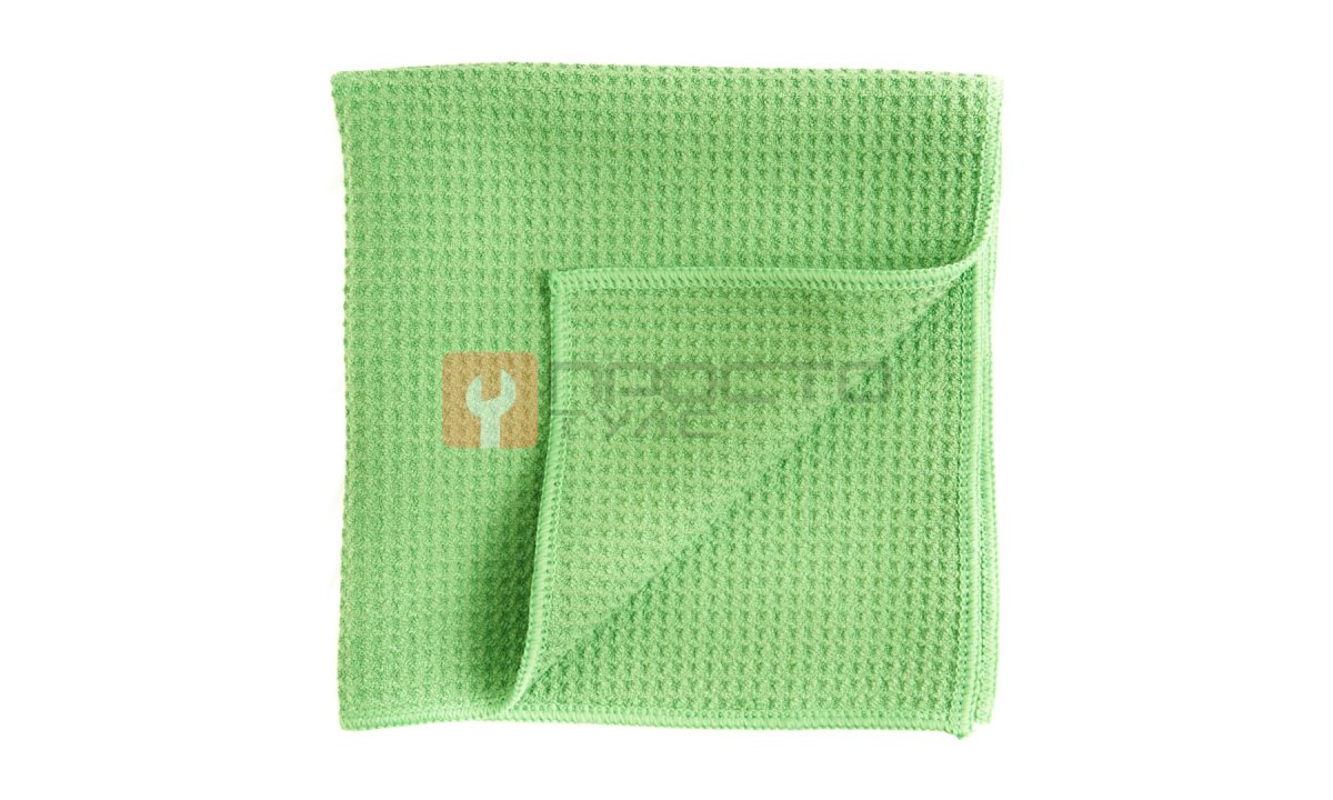  Микрофибра ROSSVIK, 400*400мм, плотность 450г/м2 вафельное полотенце, обработанный край (1)