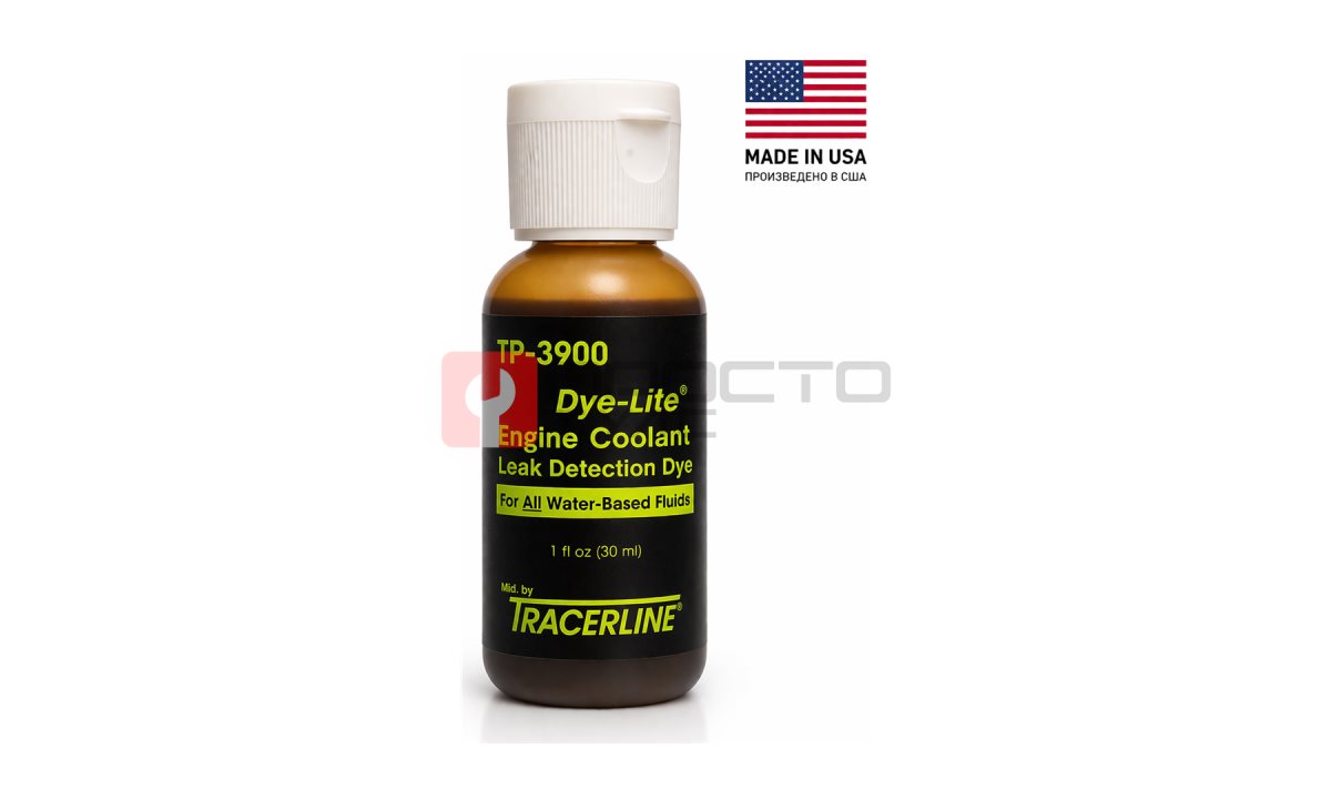  Краситель для поиска утечек в сиситеме охлаждения ( Tracerline Dye-Lite TP-3900-0601 Standart Coolant Dye) (0)