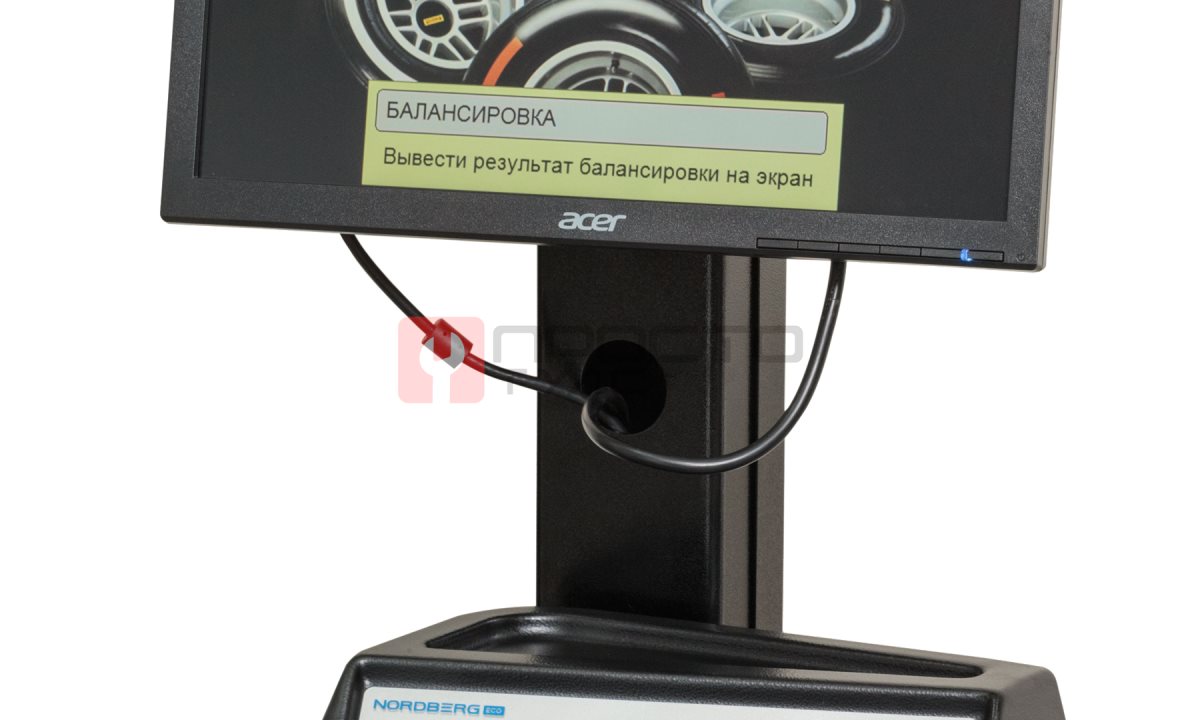  Станок балансировочный автомат с дисплеем, серый NORDBERG 4523A(G) (1)