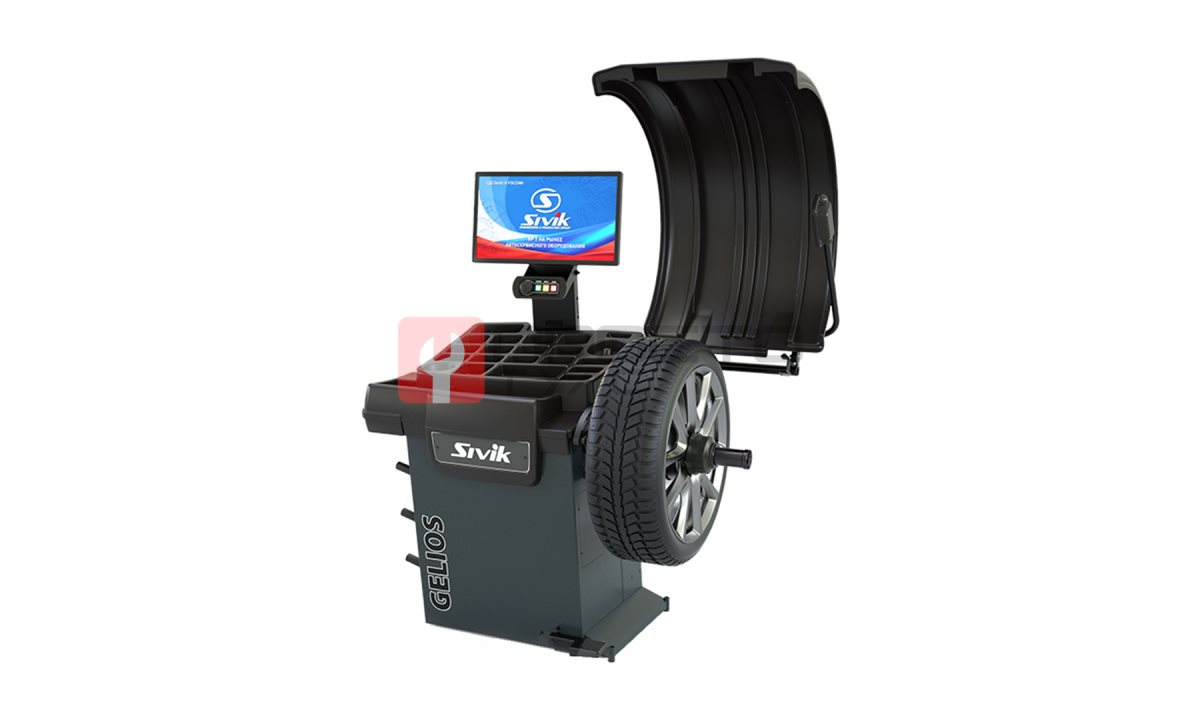  Балансировочный станок GELIOS (e) с ЖК-монитором, пневмозажим, SIVIK, СБМП-60/3D Plus (0)