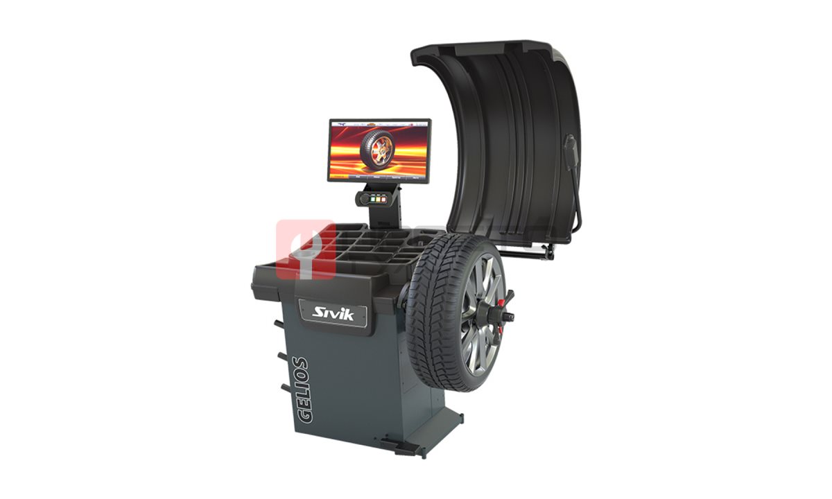  Балансировочный станок GELIOS с ЖК-монитором, SIVIK, СБМП-60/3D Plus (0)