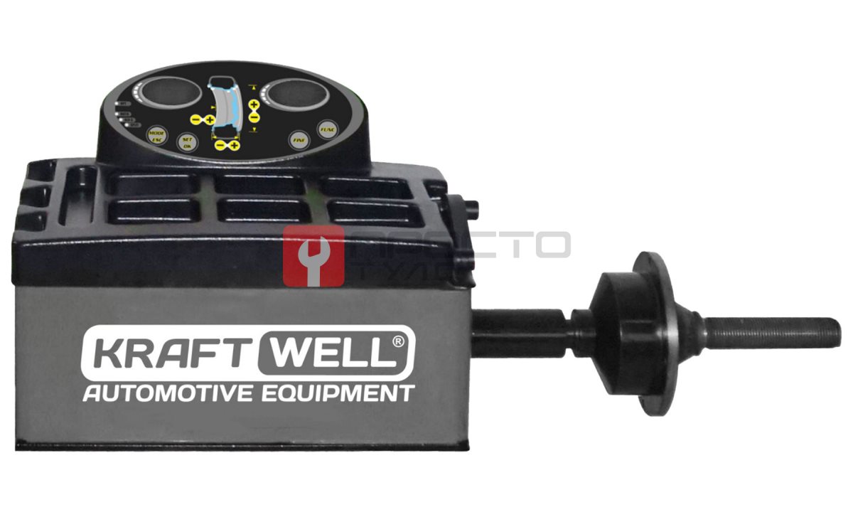  KraftWell KRW242E Балансировочный станок с ручным приводом и вводом параметров (0)