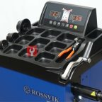  Станок балансировочный ROSSVIK VT-62 NEW (электронная линейка, автостоп, LASER, LED) RAL5005 СИНИЙ (8)