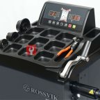  Станок балансировочный ROSSVIK VT-62 NEW (электронная линейка, автостоп, LASER, LED) RAL7016 СЕРЫЙ (8)