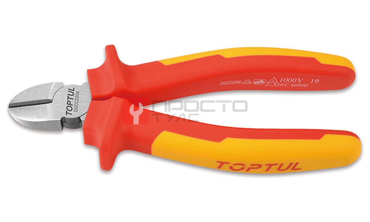  Бокорезы VDE 1000V 150 мм TOPTUL DGCC2206 (0)
