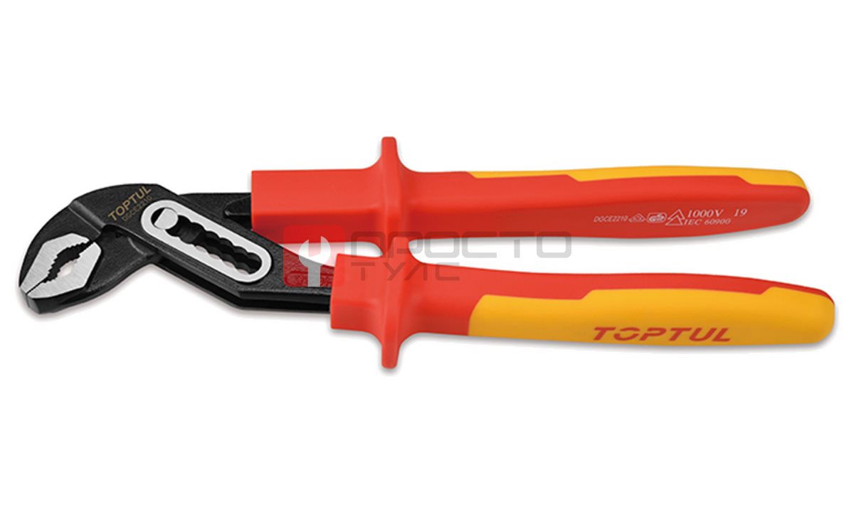  Клещи переставные VDE 1000V 250 мм TOPTUL DGCE2210 (0)