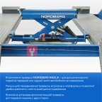  Подъемник четырехстоечный 4.5 т, с ручной траверсой 3 т N433, 380 В, синий NORDBERG 4445J_MB(M)-N433 (5)