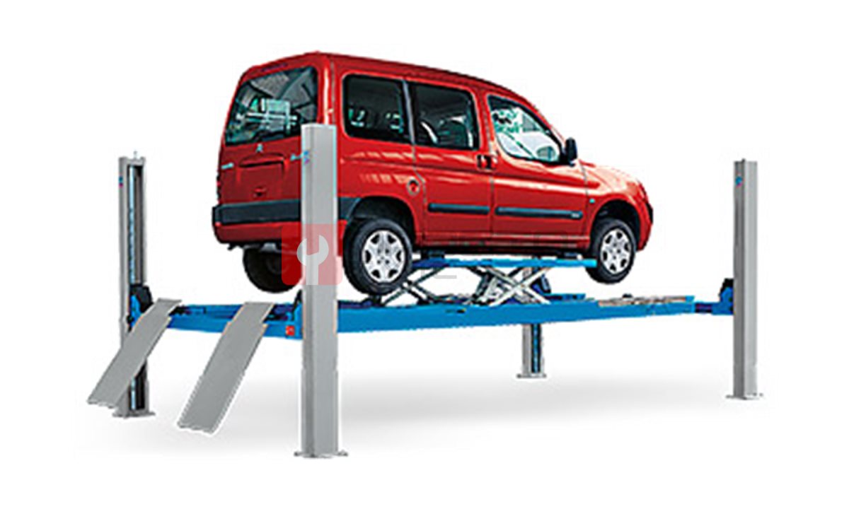  Подъемник четырехстоечный, г/п 4т, Ravaglioli RAV4406LSI (0)