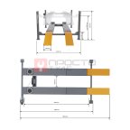  WDK-550 Подъемник четырехстоечный 5,5 тонн, 380В (2)