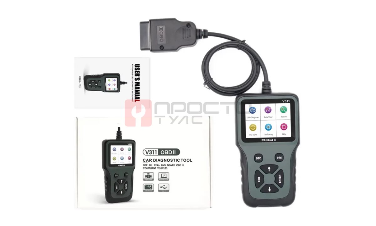  Автосканер-Диагностики Автомобиля OBD II (1)