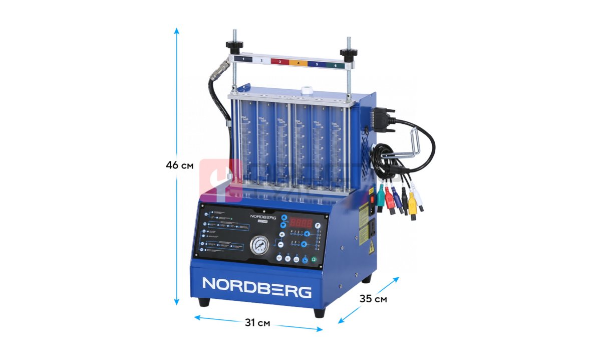  Установка для тестирования и очистки форсунок NORDBERG CMT31AG CMT6 (1)