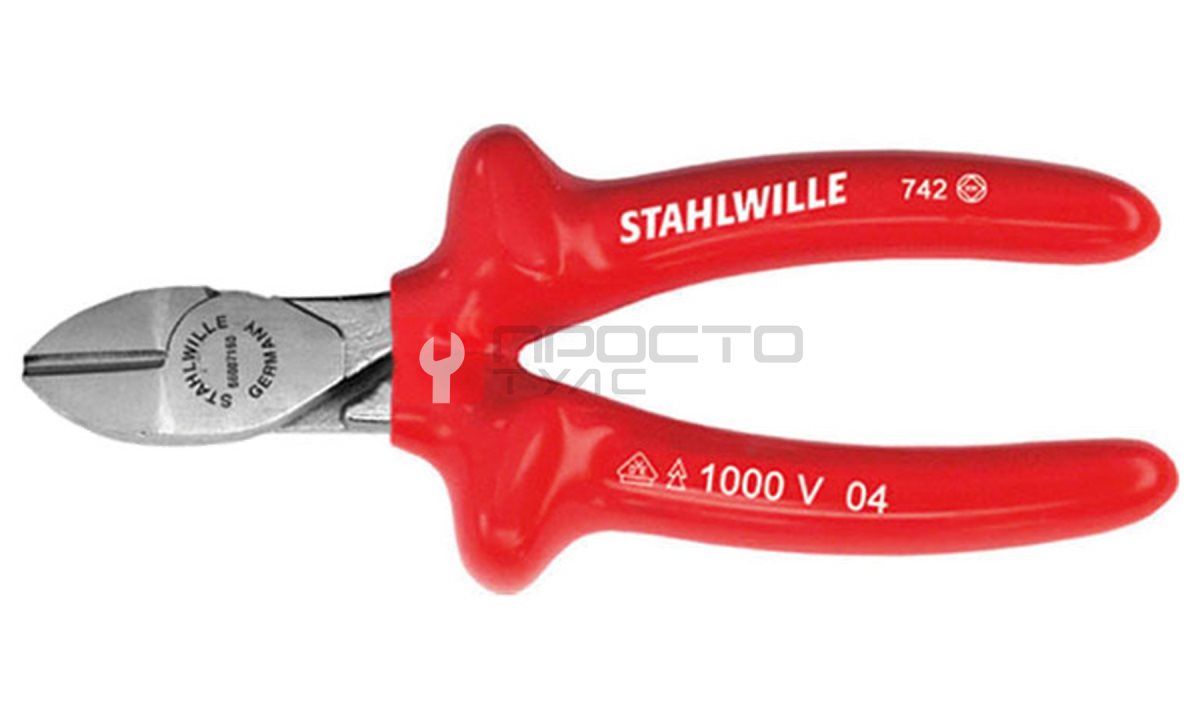  Бокорезы VDE 180 мм, STAHLWILLE, 66007180, 6600 VDE (0)