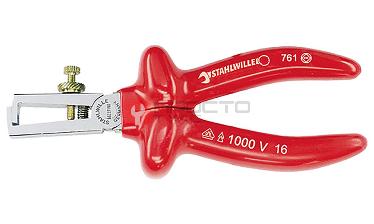  Клещи для снятия изоляции, STAHLWILLE, 66227160, 6622VDE (0)