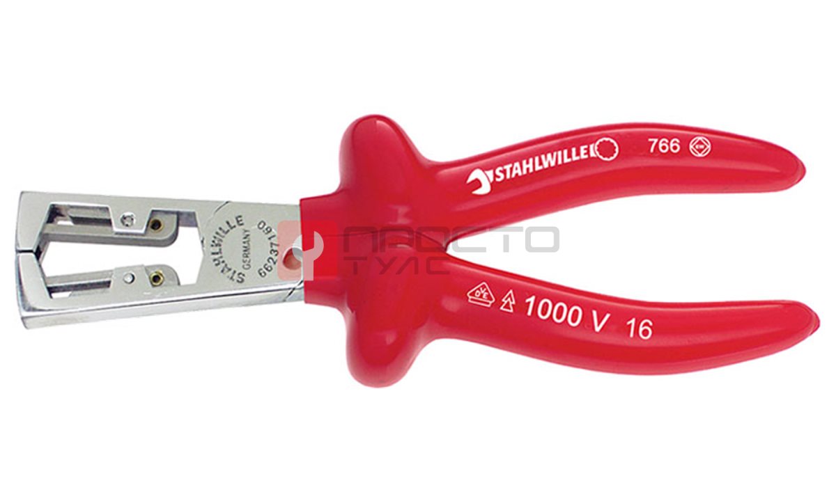  Клещи для снятия изоляции, STAHLWILLE, 66237160, 6623VDE (0)